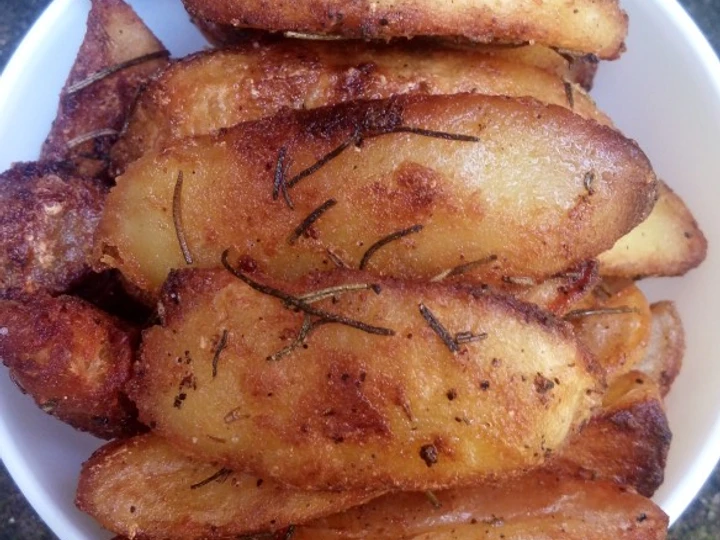 Easy Way Make Rosemary potato wedges which So Delicious