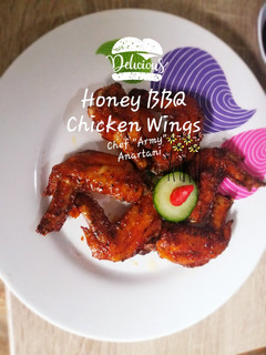 Foto resep Honey BBQ Chicken Wings