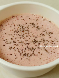 Foto resep Smoothies Bowl (Oat+Banana+Strawberry)