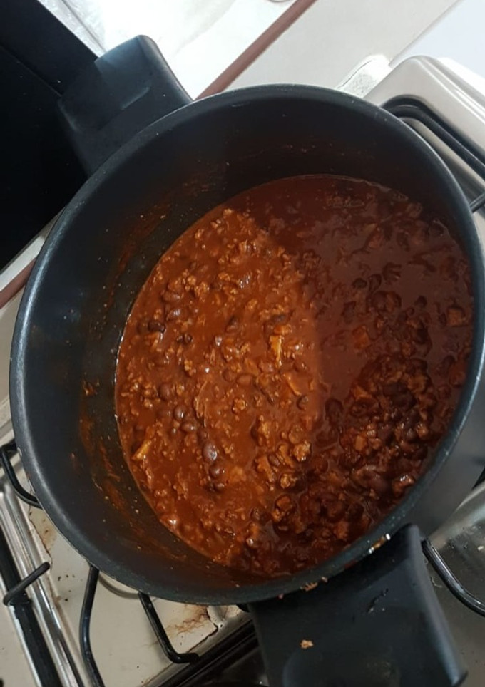 Una foto de Chili con carne