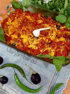 عکسی از دستور رول بادمجون و کدو (بدون گوشت)