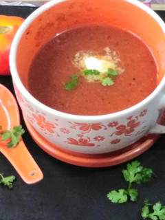 टमाटर की सूप (Tamatar ka soup recipe in Hindi) रेसिपी मुख्य फोटो