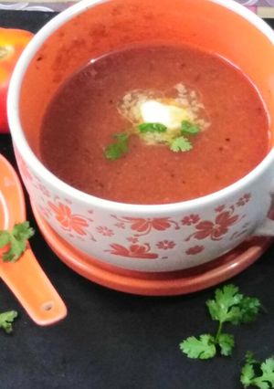 टमाटर की सूप (Tamatar ka soup recipe in Hindi) रेसिपी मुख्य फोटो