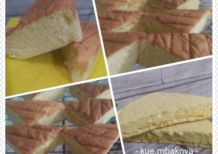 Cara Gampang Membuat Fluffy vanilla sponge cake by Cooking See, Bikin Ngiler
