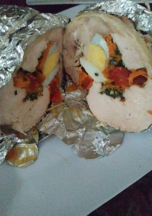 Una foto de Matambre de pollo
