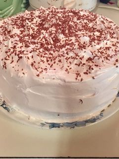 A picture of Snowball cake.
