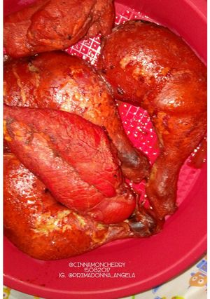 A picture of Ayam Masak Merah (Red Chicken).