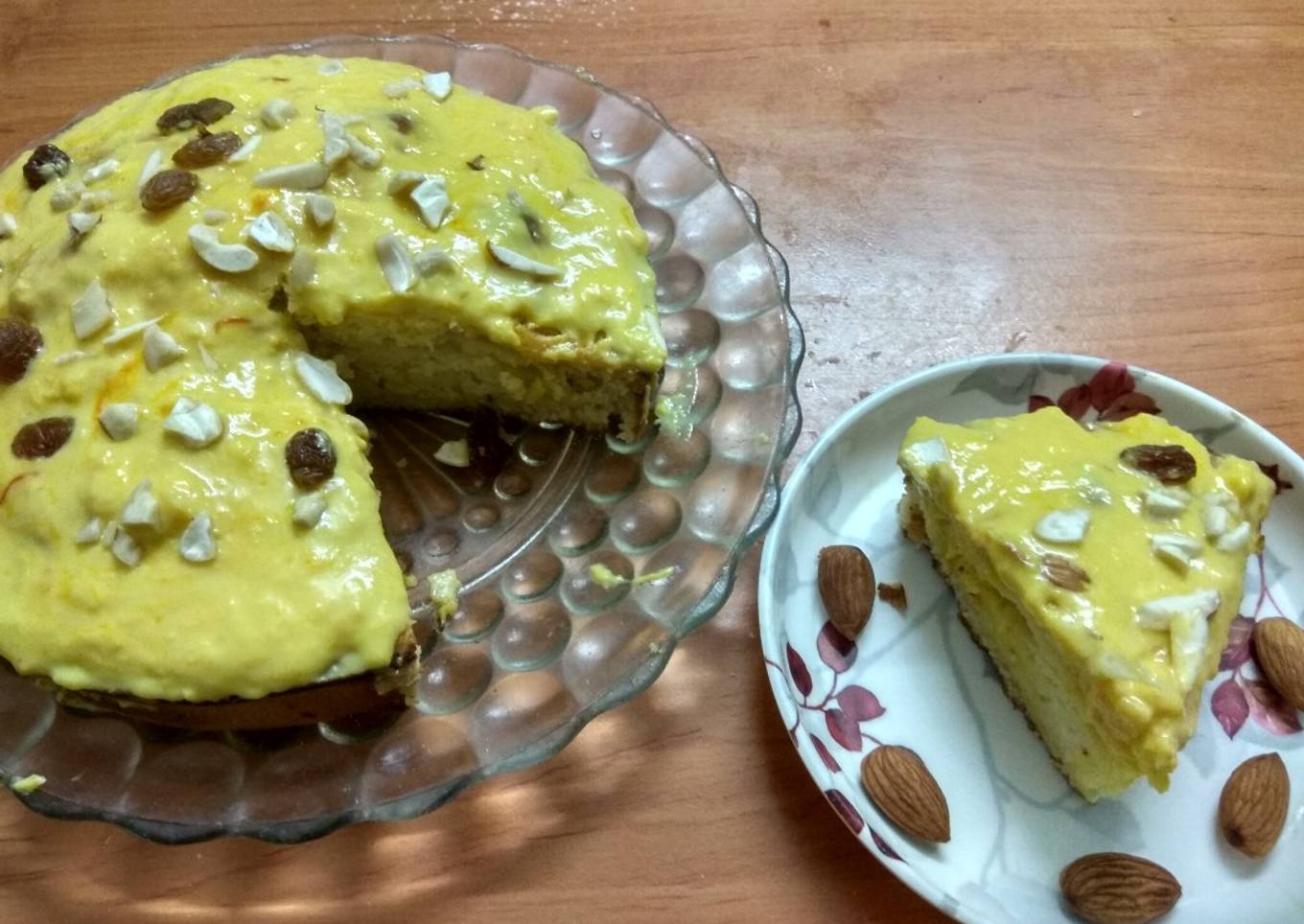 Kesar Malai milk cake