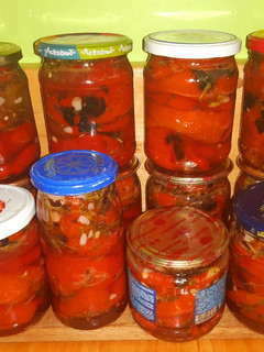 Фото Запечённый болгарский перец на 🌶🌶🌶зиму.