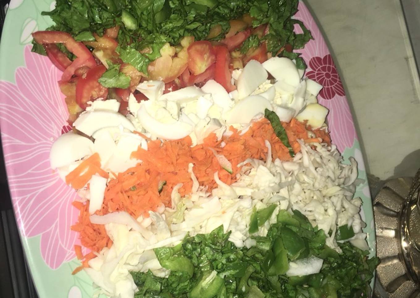 Styled salad