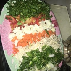 A picture of Styled salad.