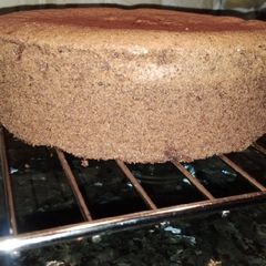 Chocolate spong cake A picture of Chocolate spong cake.