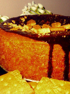 Una foto de Bizcocho de galletas