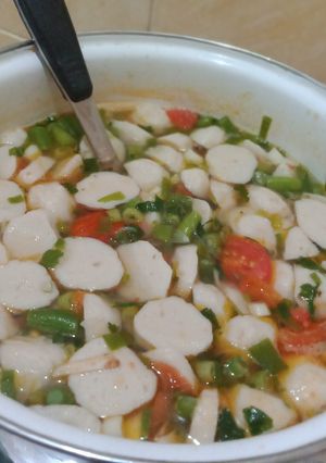 Foto resep Sup bakso ikan