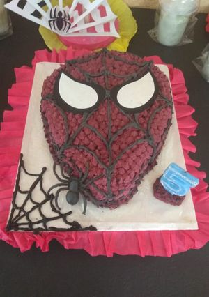 Una foto de Torta "🕸️hombre araña 🕷️"😻😻