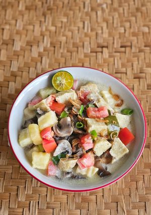Foto resep Soto Betawi Vegetarian