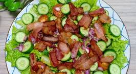 Hình ảnh món Salad thịt xông khói
