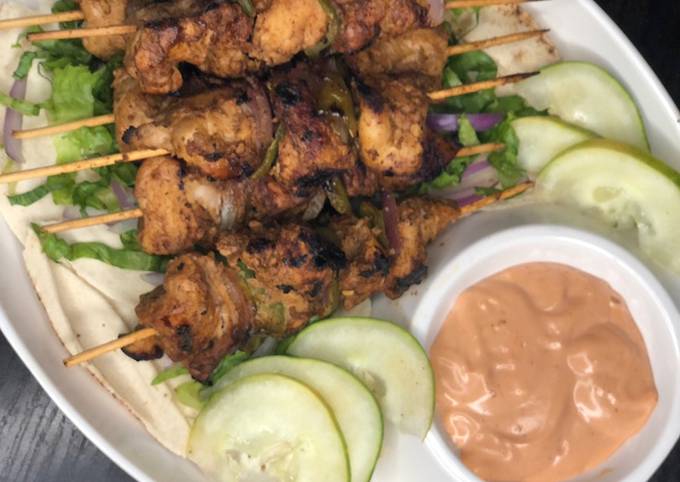 Chicken shish tawook Recipe