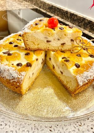 Una foto de Pastel de Ricotta y chocolate. (Ricotta and chocolate cake)
