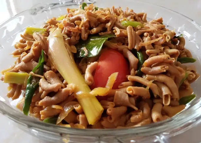 Usus ayam Cabe hijau