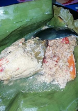 Foto resep 29. Botok daging / gadon daging