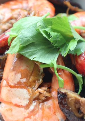 รูปของ กุ้งอบวุ้นเส้น