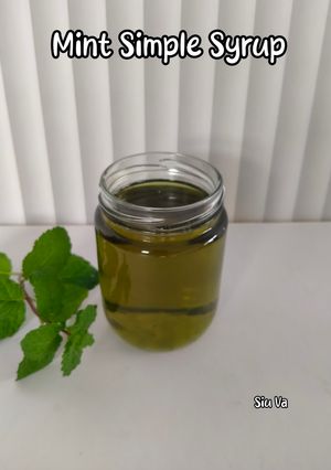 Foto resep Mint Simple Syrup