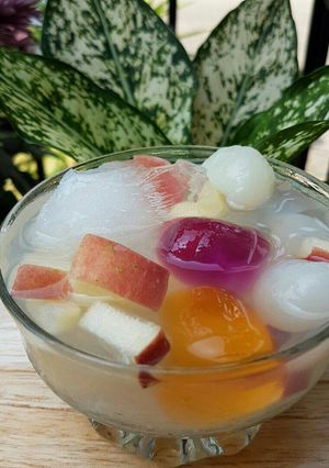 Foto resep Es Buah Jelly Nata de Coco