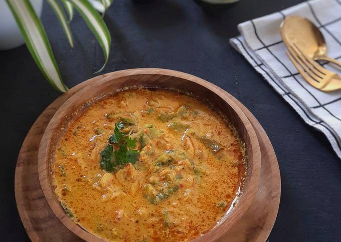 Resep Gulai Pare Udang Reborn, Enak Banget