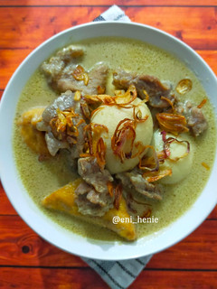 Foto resep Terik Daging Tahu Telur khas Jawa Tengah