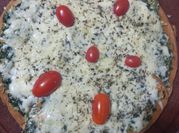 Una foto de faina de espinaca