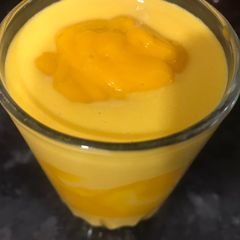 A picture of Mango lassi.