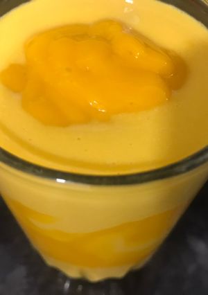 A picture of Mango lassi.
