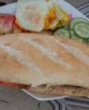 Bánh mì ốp la dễ không tưởng