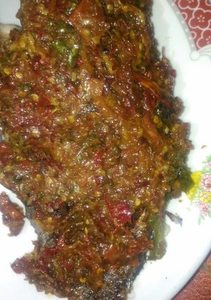 Foto resep Ikan mujair penyet bakar