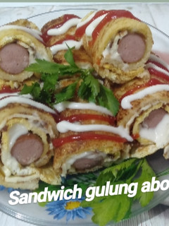 Foto resep Sandwich Gulung Abon