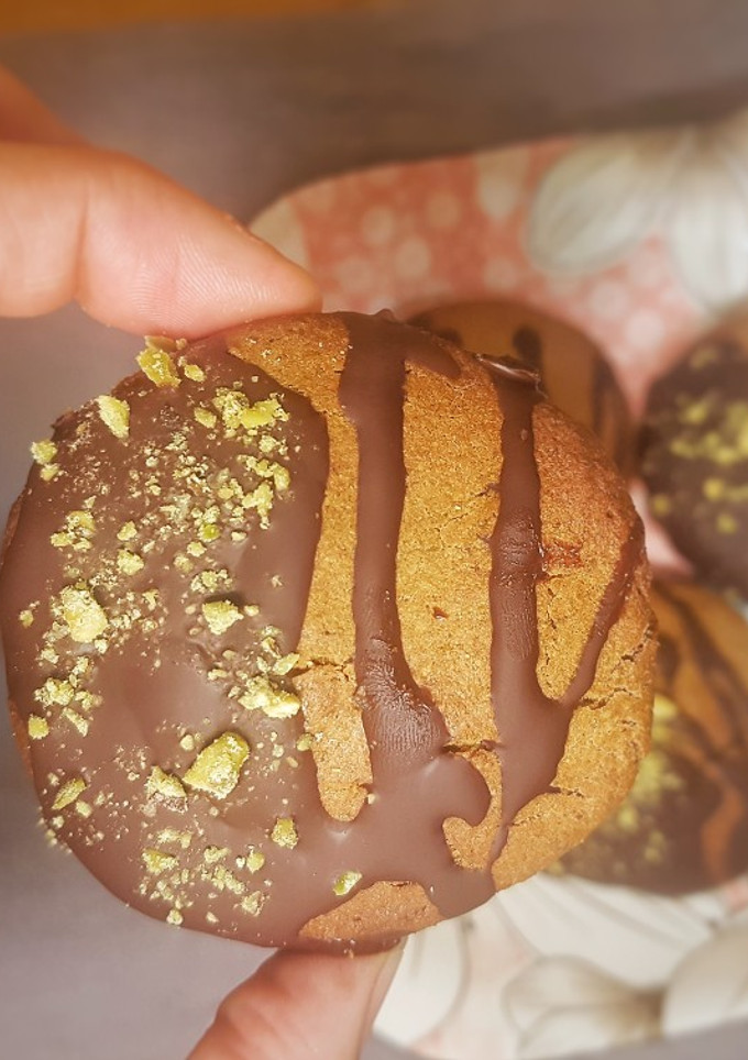 Una foto de Galletas de pistachos