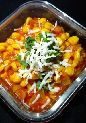 ચીઝ મસાલા કોર્ન સબ્જી (Cheese Masala Corn Sabji Recipe In Gujarati) રેસીપી મુખ્ય ફોટો