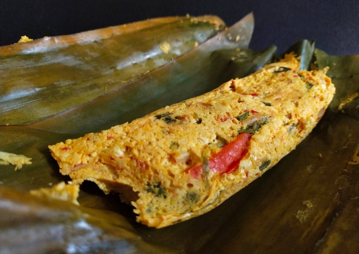 Pepes Tahu Udang Rebon
