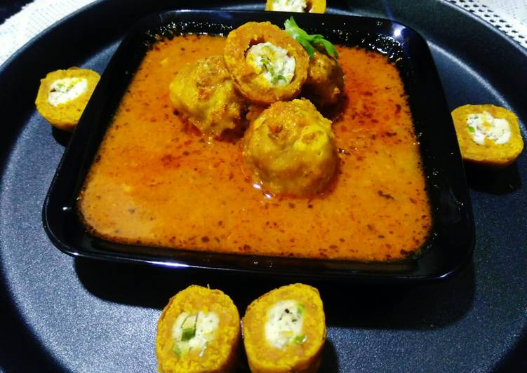 2 Things You Must Know About Paneer Stuffed Shahi Gatta Curry