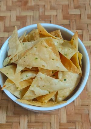 Foto resep Kulit Pangsit Daun jeruk