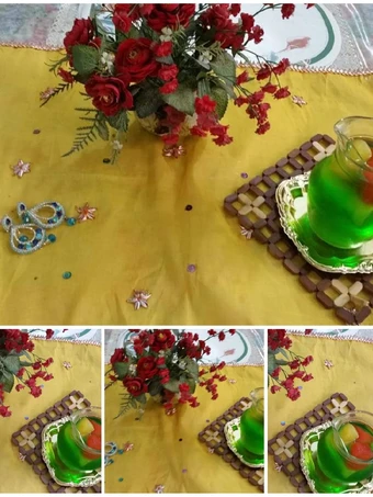 Easy Steps to Prepare Recipe Quice drink colourful ice that is  Makes Drooling, Tasty}