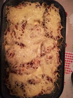 Krumplis, rakott, rántott hús 🐦 recept fotója