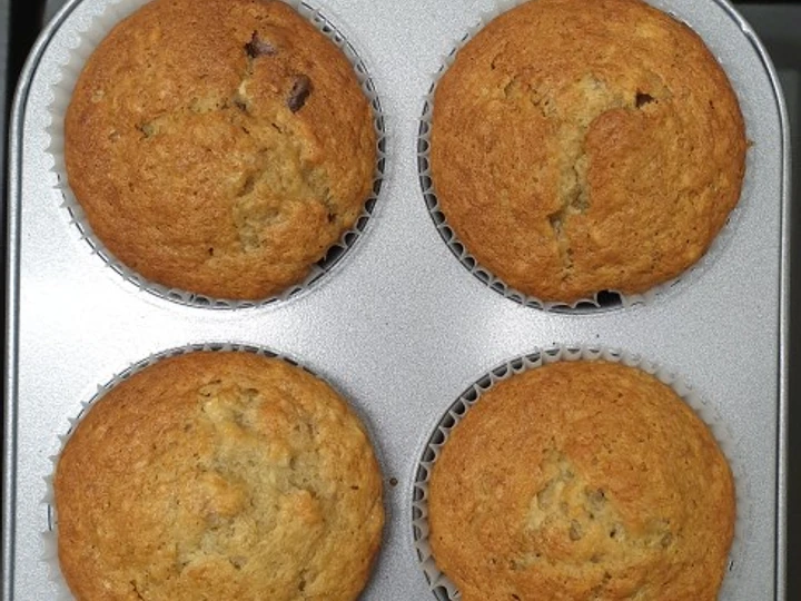Cara Simple Membuat Resep  Best Banana Muffin yang Menggugah Selera, Lezat Sekali