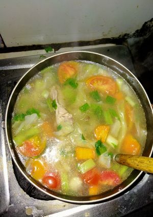 Foto resep Sayur sop tulang ayam