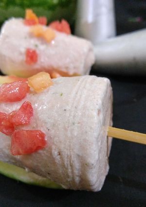 A picture of Melon Kulfi.