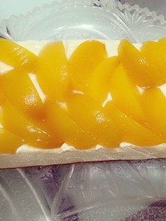 Foto resep Peachy Unbaked Cheese Cake
