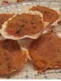 Vieiras con velouté -bechamel con caldo-