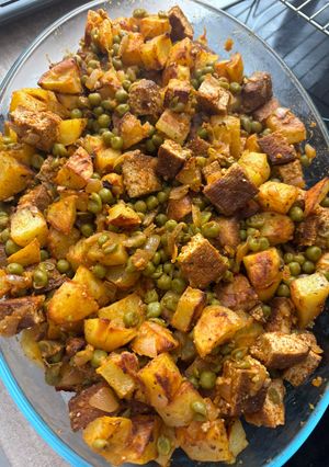 Vegán tofus brassói recept fotója