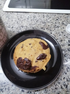 Una foto de Bizcocho 1 min vegano en microondas sin gluten | sin histamina